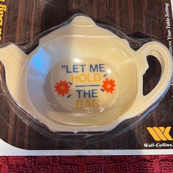 Wall Collins vintage tea bag holders new old stock - Picture 2 of 5